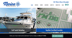 Desktop Screenshot of marinedetailspecialists.com